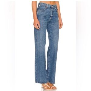 Citizens of Humanity Annina High Rise Wide Leg Pinnacle Size26 *short* 28”inseam